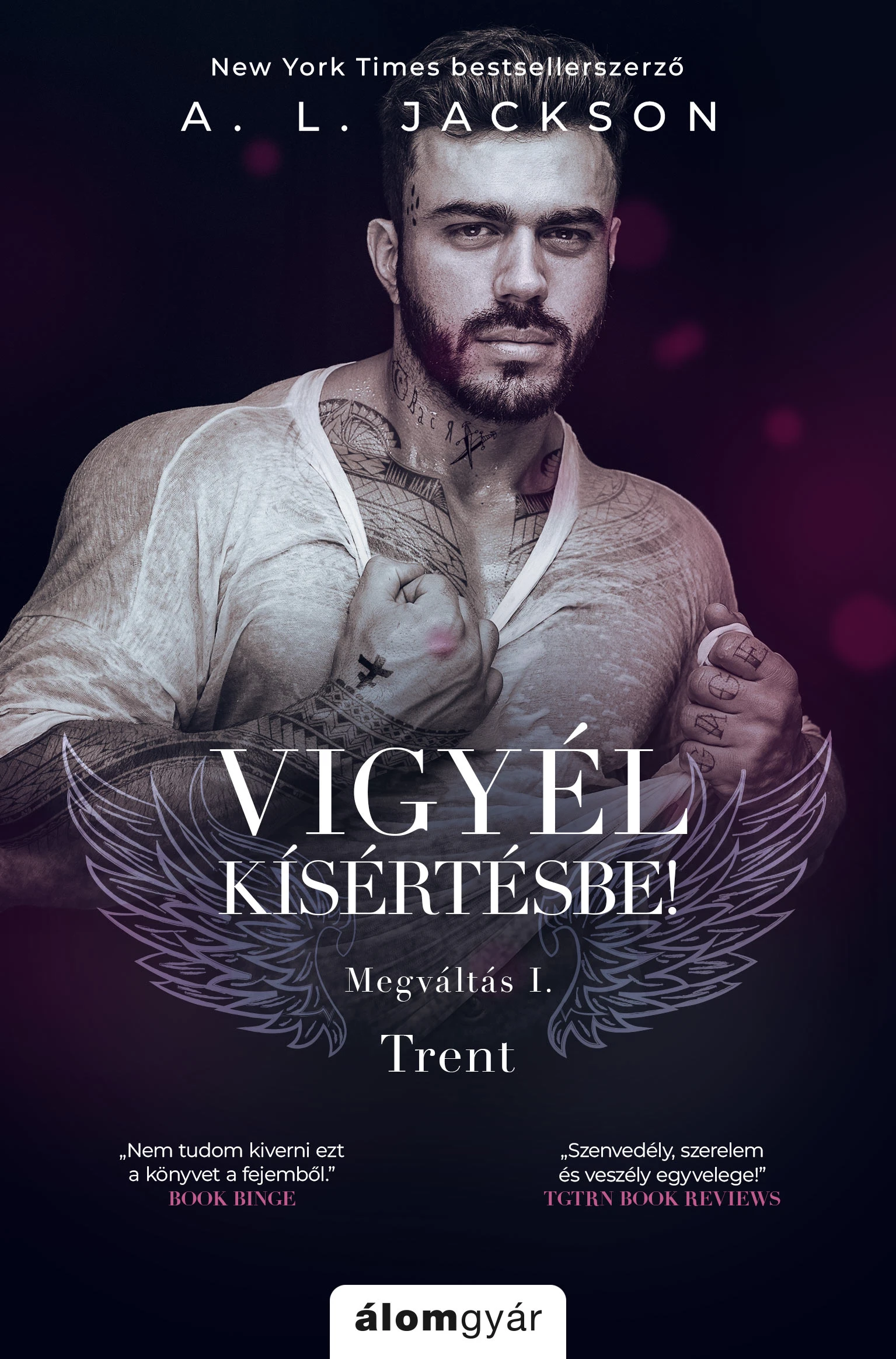 A. L. Jackson: Vigyél kísértésbe könyv borítója