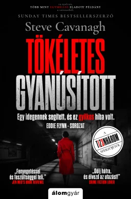Steve Cavanagh: Tökéletes gyanúsított könyv borítója